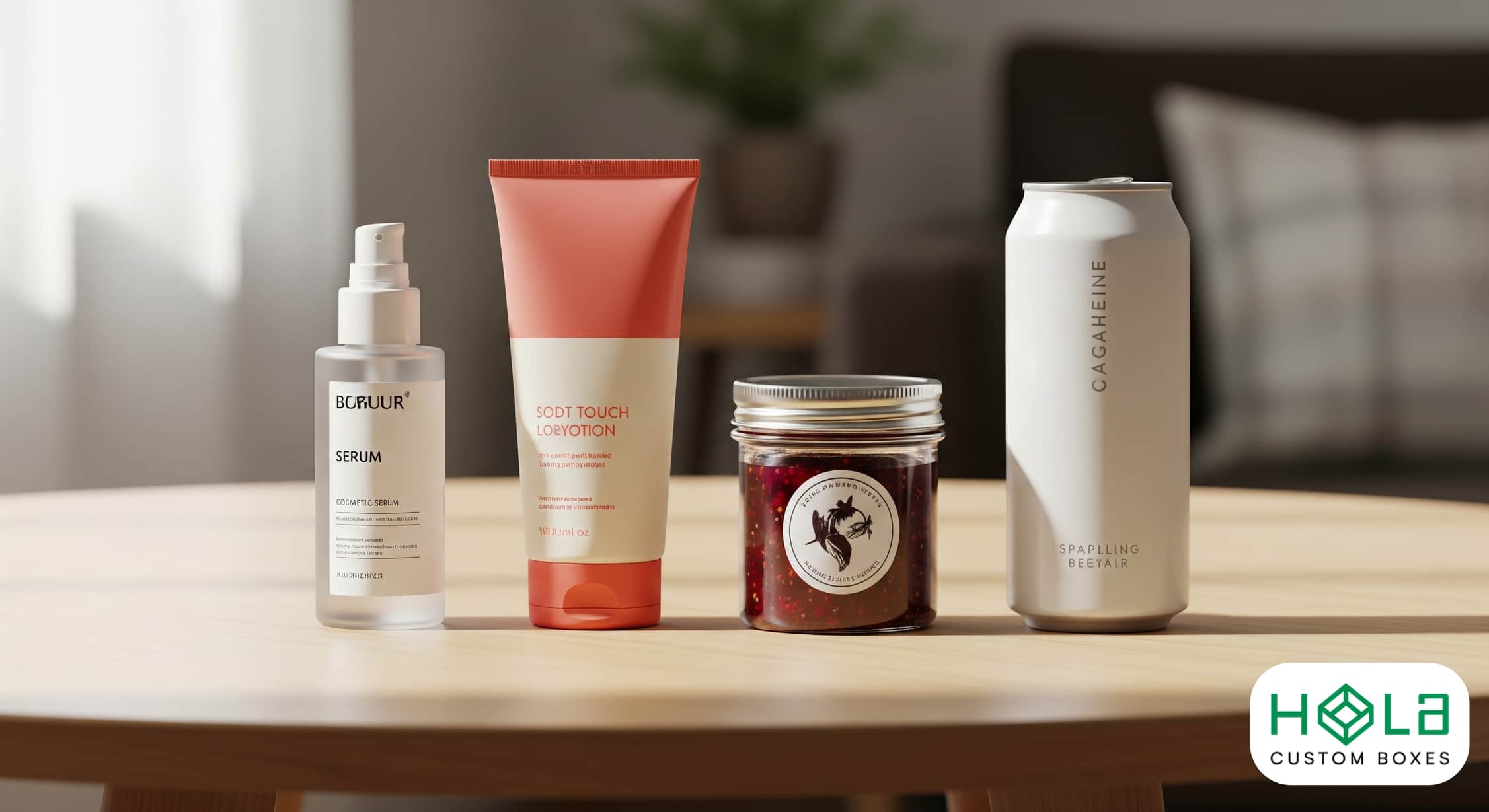 three types of packaging